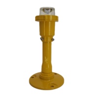 Lumière d'obstruction aérienne surélevée pour piste de taxiage, feux LED d'obstruction aérienne, éclairage surélevé pour piste de taxiage d'aéroport