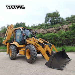 चार पहिया स्टीयरिंग 2.5 टन 2500 किलोग्राम 4wd बैकहोए लोडर 388 एच बैक होई लोडर - Product Image 6