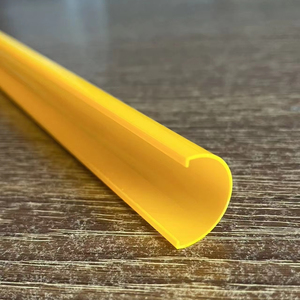 Ống đèn LED <span class=keywords><strong>Polycarbonate</strong></span> mờ Opal tùy chỉnh nhà máy, bộ khuếch tán đèn LED, chụp đèn, đùn, có thể cắt, màu tùy chỉnh - Product Image 4