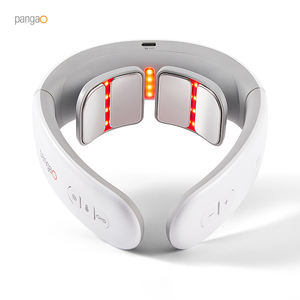 Calentador de cuello inteligente portátil inalámbrico, máquina masajeadora cervical electrónica con calefacción Tens - Product Image 4