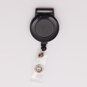 Porte-badge rétractable de 15 mm, <span class=keywords><strong>clip</strong></span> <span class=keywords><strong>pour</strong></span> badge d'identification, <span class=keywords><strong>pour</strong></span> cordon - Product Image 4