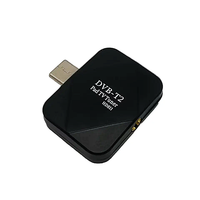 Clé TV numérique portable DVB-T2, tuner USB Type-C, récepteur TV Full HD pour téléphones Android, tablettes, dongle TV mobile en direct