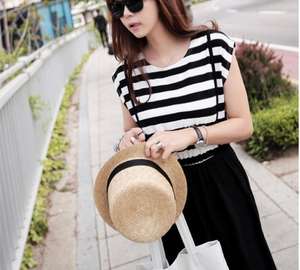 Nuovo stile <span class=keywords><strong>vestito</strong></span> estivo di maternità con strisce dimagranti, gonna lunga, adatto per l'<span class=keywords><strong>allattamento</strong></span> al seno donne in gravidanza. - Product Image 2