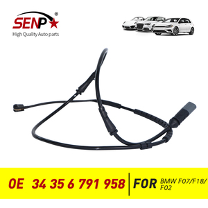 SENP 34356791958 Sensor de desgaste de pastillas de freno delantero Indicadores de desgaste de pastillas de freno de repuesto para <span class=keywords><strong>BMW</strong></span> F10 F02 F18 - Product Image 3