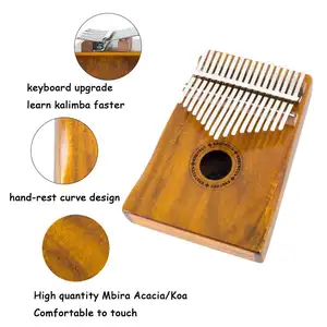 Nhà Máy Bán Buôn Phong Cách Mới 17 Phím/Thumb Piano Acacia Kalimba