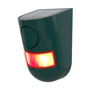 Güneş insan vücudu kızılötesi hareket sensörü Alarm lambası ile ses ve ışık 85dB 5-8m algılama aralığı anti-hırsızlık hayvan sürücü yeni - Product Image 1
