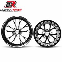 Jantes forgées sur mesure pour la course de drag racing, jantes avant étroites 17x4.5 17x5 18x5, jantes arrière Beadlock 15x8 15x10 17x9.5 17x10 18x11