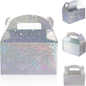 Bán buôn tùy chỉnh cầu vồng màu Holographic Kẹo hộp bên ủng hộ Hộp đồ ăn nhẹ Cookie đồ chơi bên đám cưới - Product Image 2