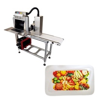 Printer Makanan Inkjet Otomatis Kecepatan Tinggi Multiwarna Tinta Edible 600dpi Kecepatan Cetak 20m/menit Garansi 1 Tahun Ukuran A3 Francuski