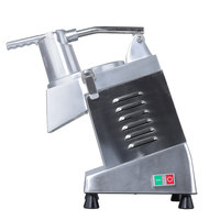 Pemotong Sayur Listrik Efisien Bahan Stainless Steel Mesin Pemotong Sayur dan Buah Multifungsi untuk Mengiris/Memotong Dadu/Mencacah