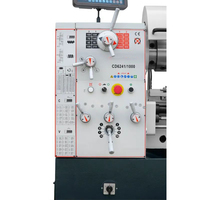 Tour conventionnel 410x1000 avec porte-outils à changement rapide : Tour CD6241 pour la réparation de machines