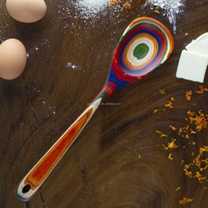 Cuillère de cuisine en bois divers scénarios d'utilisation différents haute qualité belle peinture finition cuillère en bois - Product Image 6