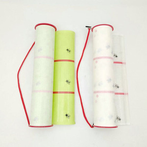 Disposable Hanging Fly Trap Roll | Industrial Strength Insect <b>Glue</b> Tape for Houseflies Mosquitoes Gnat Control - Product Image 1