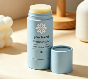 Envases de Tubo de Papel Kraft Ecológicos Personalizados, Tubos de Cartón para Desodorante, Protector Solar y Lápiz Labial - Product Image 1