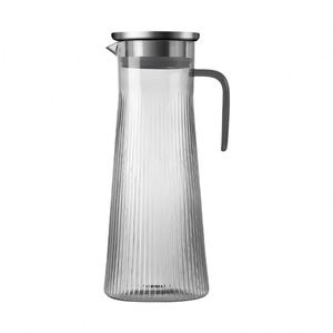Acrylic Plastic PC Striped Household High Temperature Cold Water Restaurant Commercial Juice Pot - Product Image 4