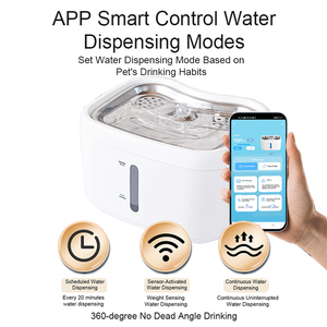 Distributeur automatique intelligent de Wifi par application <span class=keywords><strong>Fontaine</strong></span> à <span class=keywords><strong>eau</strong></span> personnalisée pour animaux de compagnie pour chats chiens cadeau - Product Image 2