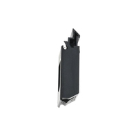 Loquet coulissant YH9599 en plastique avec clé, à ouverture par glissement et fermeture par pression, pour armoire, porte de chemin de fer et machines