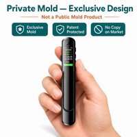 Enregistreur vocal 60H à moule exclusif, 1536 Kbps HD, suppression du bruit, double micro, dictaphone stylo USB, prise sonore panoramique à 360 degrés