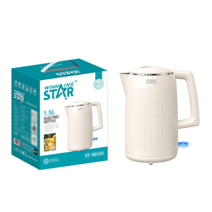 Bouilloire électrique Winning Star 1,5 L avec arrêt automatique et protection contre l'ébullition à sec, bouilloire à eau chaude pour la maison - Product Image 1