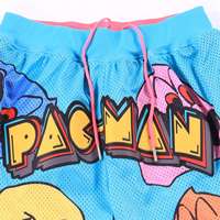 TF celana pendek basket bordir kustom pria, celana pendek basket motif sublimasi, celana Hip Hop bordir kustom