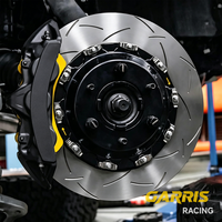 Upgrade GT6 6 Pot Big Brake Kit Caliper Set dengan Cakram Rem untuk Audi Mercedes-Benz BMW Porsche Volkswagen VW Toyota Lexus Jeep
