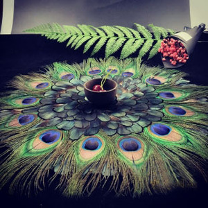 Vente en gros de plumes naturelles aux yeux de paon pour bricolage, décoration de mariage, décoration de la maison bohème, accessoires de déguisement - Product Image 6