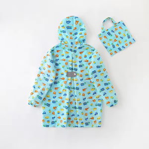 Combinaison imperméable pour enfants Combinaison imperméable unisexe pour tout-petits <span class=keywords><strong>Muddy</strong></span> Buddy Jumpsuit Veste imperméable réfléchissante avec capuche Mode - Product Image 2