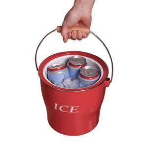 Cổ Điển Bia Kim Loại Xô Đá Với 5L Công Suất Và Mở Chai DIY In Mạ Kẽm Sắt Cho Đảng Với Kẹp Bao Gồm - Product Image 3