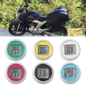 Mini thermomètre numérique pour <span class=keywords><strong>moto</strong></span> Celsius étanche à coller sur la <span class=keywords><strong>moto</strong></span> Mini horloge numérique - Product Image 6