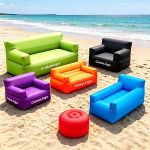Sillón Inflable Tipo Sofá para Exposiciones con Impresión de Marca Personalizada para Eventos Comerciales, Ferias y Señalización de Fondo - Product Image 1