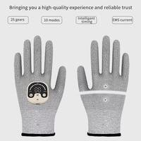 Gants de massage en fibre d'argent, gants conducteurs pour micro-courant, anti-âge et peau à tendance acnéique, respectueux de la peau