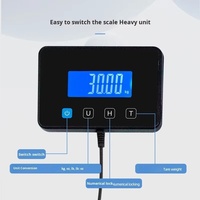 Balance postale numérique pour usage professionnel e-commerce, précision 10g, en acier inoxydable, portable, pour peser courrier et colis, support OEM