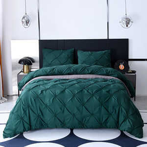 ผ้าห่มนวมไมโครไฟเบอร์คุณภาพสูง 300 เส้นด้าย ทอแบบพินทัค สีพื้น ใช้ได้ทุกฤดู เหมาะสำหรับโรงแรม น้ำหนักเบา ไม่เป็นขุย - Product Image 3