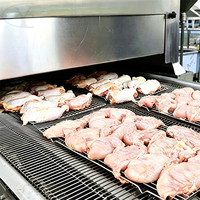 Yuchen hittebestendige roestvrijstalen transportbandgaas premium draadgaas transportband voor oven