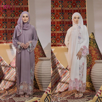 Abayas Turques Femme Dubai Mode Hijab Robe Islamique Vêtements Modestes Abaya Femme Robe Musulmane
