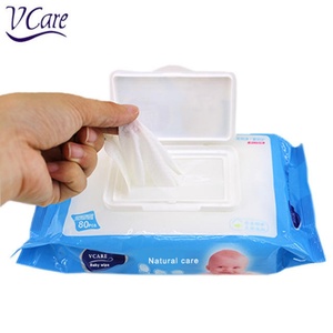 Lingettes pour bébé en tissu non tissé, écologiques, antibactériennes, à base d'eau, pour peaux sensibles, emballées individuellement, tendance et pratiques pour la maison - Product Image 6