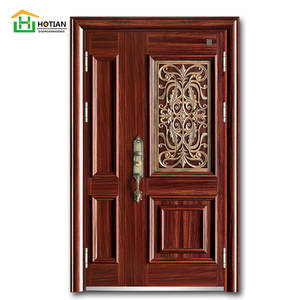 2020 fabricante de China de acero Exterior apartamento de puerta principal de la puerta de diseño de puerta de acero inoxidable - Product Image 6