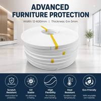 Bande de chant PVC MINGBANG 0,4-3 mm, grain de bois, pour accessoires de meubles, joint d'étanchéité pour portes d'armoires, finition mate, ruban d'étanchéité imperméable