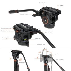 Monopié Cayer CF34DVH4 al Mejor Precio, Monopié Móvil para Video con Patas Telescópicas, Trípode Flexible de Fibra de Carbono para Cámara de Video - Product Image 3