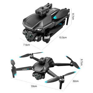 Dropshipping Shopify 4.5 Inch Screen <b>Remote</b> Brushless Aircraft Three <b>Camera</b> Aerial Quadcopter Electronic Speed Control - Product Image 2