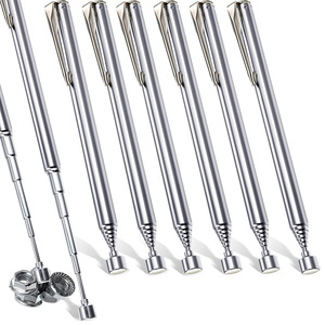 Outil de ramassage magnétique, tige extensible en acier inoxydable, outil de réparation automobile - Product Image 1