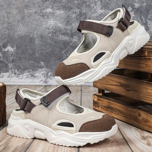 Sandali da <span class=keywords><strong>donna</strong></span> <span class=keywords><strong>con</strong></span> plateau e punta chiusa, stile Mary Jane <span class=keywords><strong>con</strong></span> <span class=keywords><strong>velcro</strong></span>, <span class=keywords><strong>scarpe</strong></span> casual di tendenza, bestseller transfrontaliero per la primavera - Product Image 3