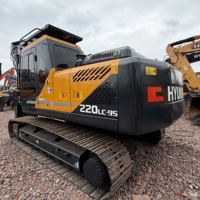 Excavator Bekas Korea Asli 22 Ton 95% Baru Original Hyundai220 HYUNDAI220LC-95 dengan EPA CE