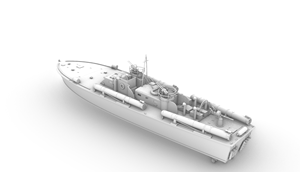 Kit impreso en 3D 1/20 USS Patrol torpedo <span class=keywords><strong>boat</strong></span>, <span class=keywords><strong>kits</strong></span> de control remoto de la PT-109 - Product Image 4