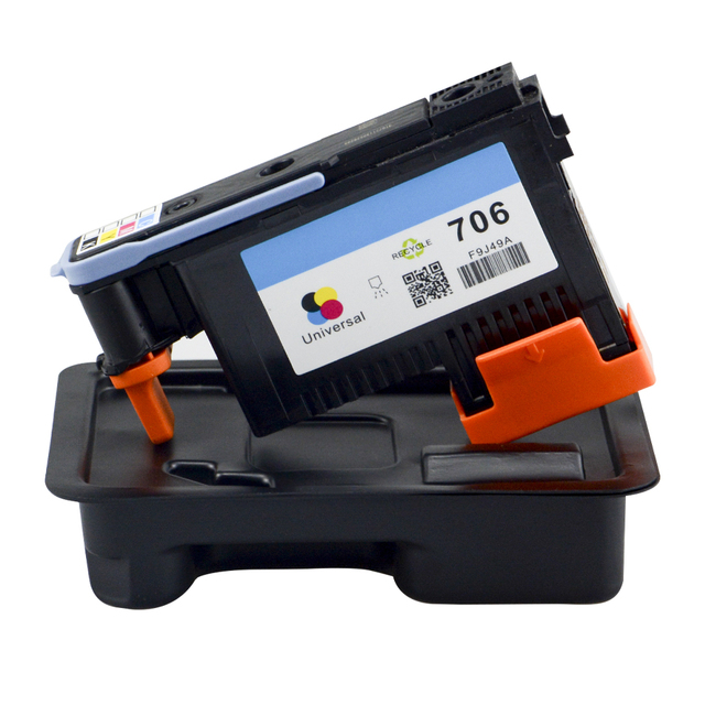 For HP 706 HP706 Printhead Universal for HP D5800 DesignJet Print Head F9J49A New-modified Printer Refurbished Parts