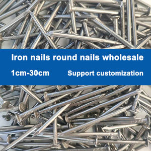 中国工厂批发10-300毫米0.5-12英寸普通圆形铁丝钉每箱木结构建筑价格 - Product Image 5