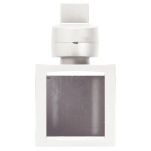 White Swivel Support 14.4 Cm Length <b>9</b> Cm Width 6 Cm Height Wiring Accessory - Product Image 1