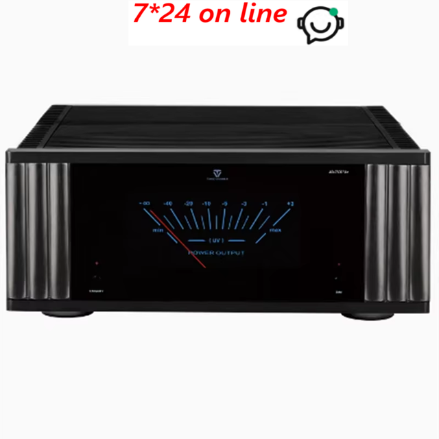 Winner/AD-7300PA+ 7 Channel Pure Power Amplifier Pointer Voltmeter Home Theater Power Amplifier 310W/8ohm
