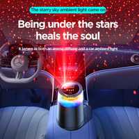 Diffuseur d'arômes intelligent entièrement automatique pour voiture, diffuseur d'arômes étoile, diffuseur de parfum en forme de nuage, vaporisateur d'air frais