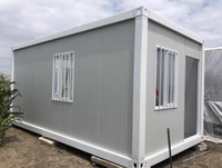 Maison conteneur préfabriquée modulaire moderne pour bureau et habitation, maison conteneur à assemblage rapide avec aménagement personnalisé